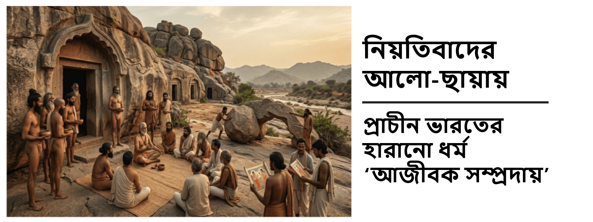 নিয়তিবাদের আলো-ছায়ায়: প্রাচীন ভারতের হারানো ধর্ম 'আজীবক সম্প্রদায়'