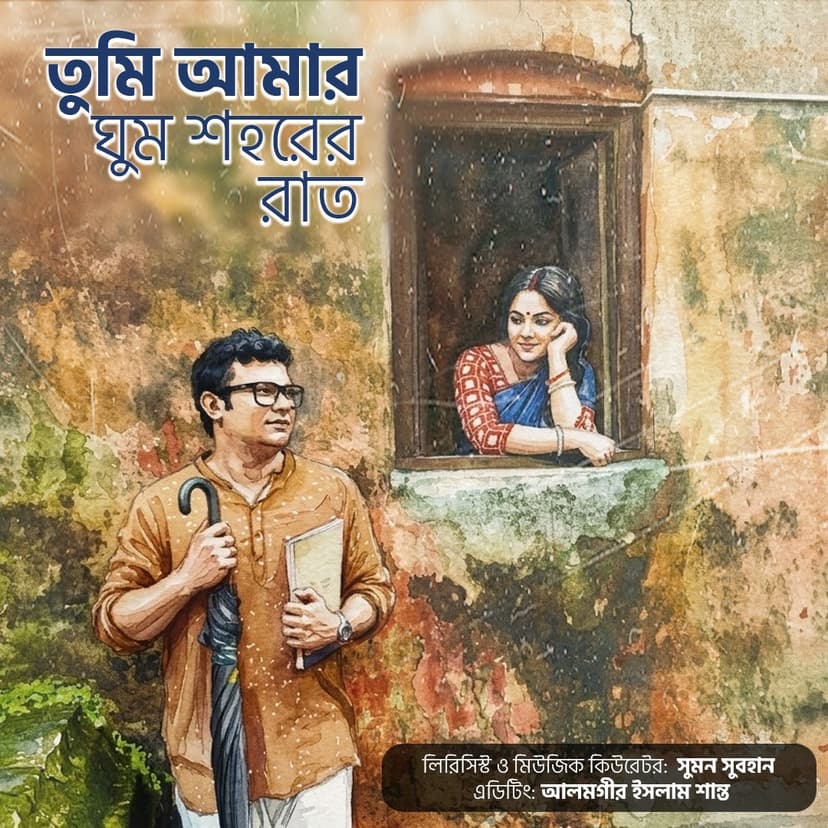 তুমি আমার ঘুম শহরের রাত