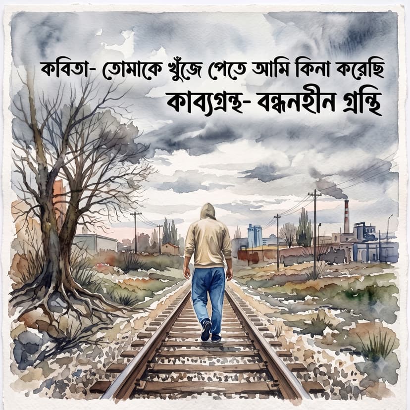 তোমাকে খুঁজে পেতে আমি কিনা করেছি - লিরিক্যাল