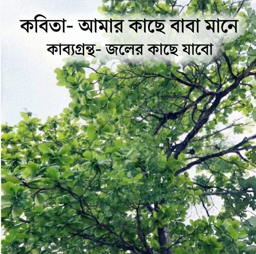 আমার কাছে বাবা মানে