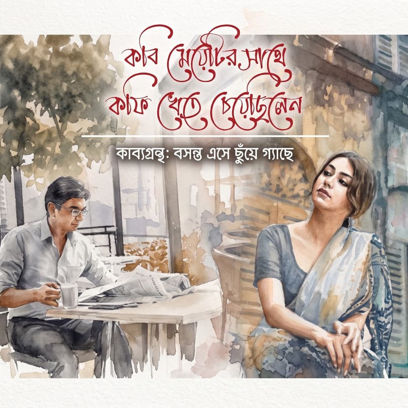 কবি মেয়েটির সাথে কফি খেতে চেয়েছিলেন